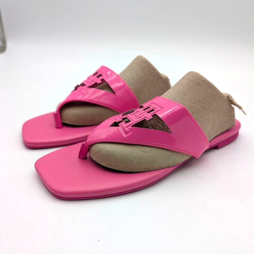 Tommy Hilfiger Tremmy Thong Sandal Open Toe Women's Pink Size US7M EU37.5